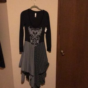 NWT upcycled boutique dress